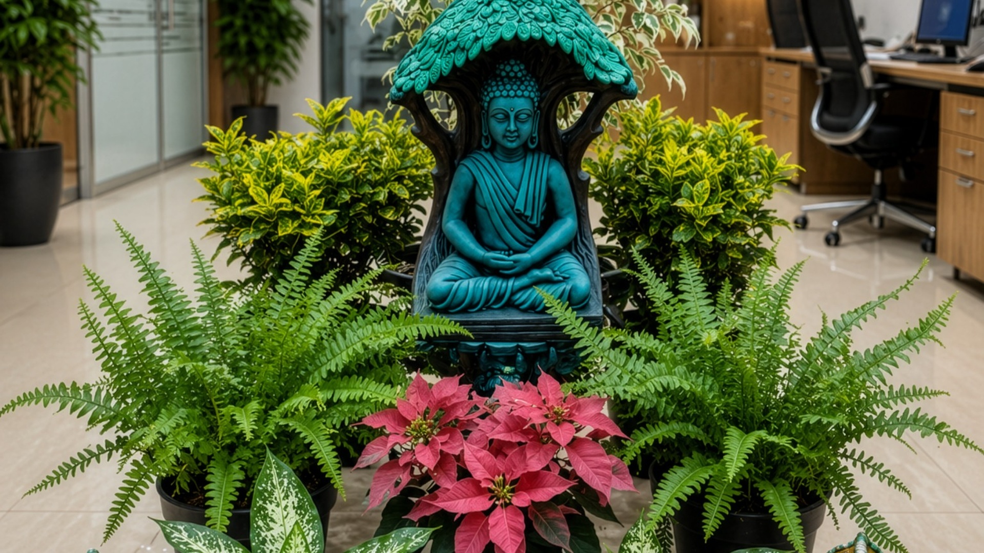 Beautiful indoor plant arrangement by The Primrose Path